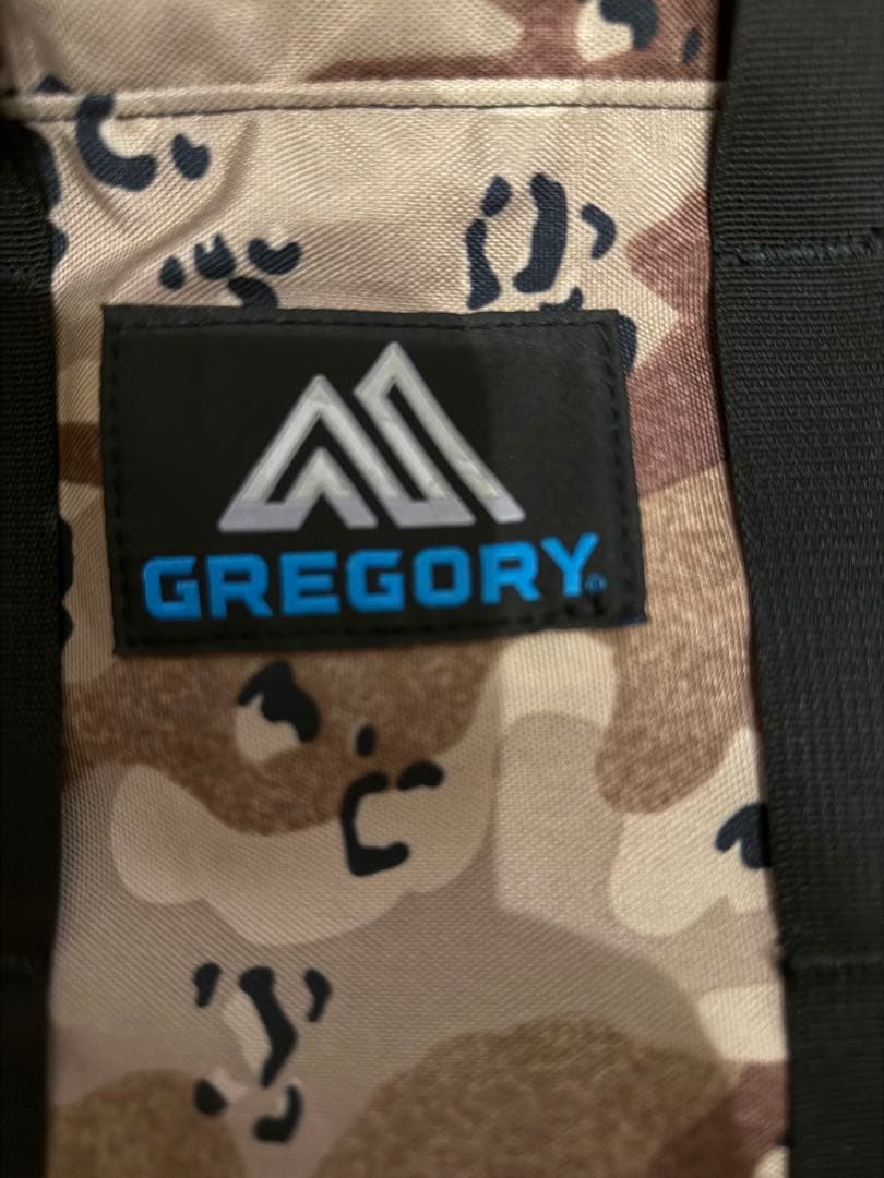 GREGORY ボストンバッグ チョコチップ　ビームス 青タグ