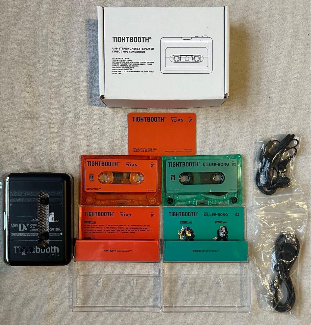 【超レア】TIGHTBOOTH CassettePlayer Walkman完品