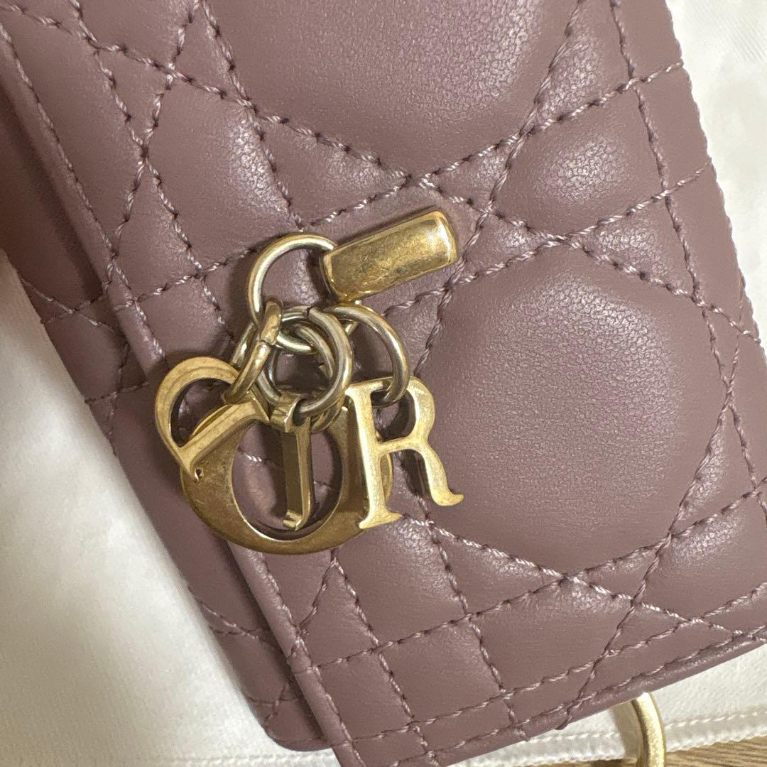 DIOR Dior キーケース　ピンク