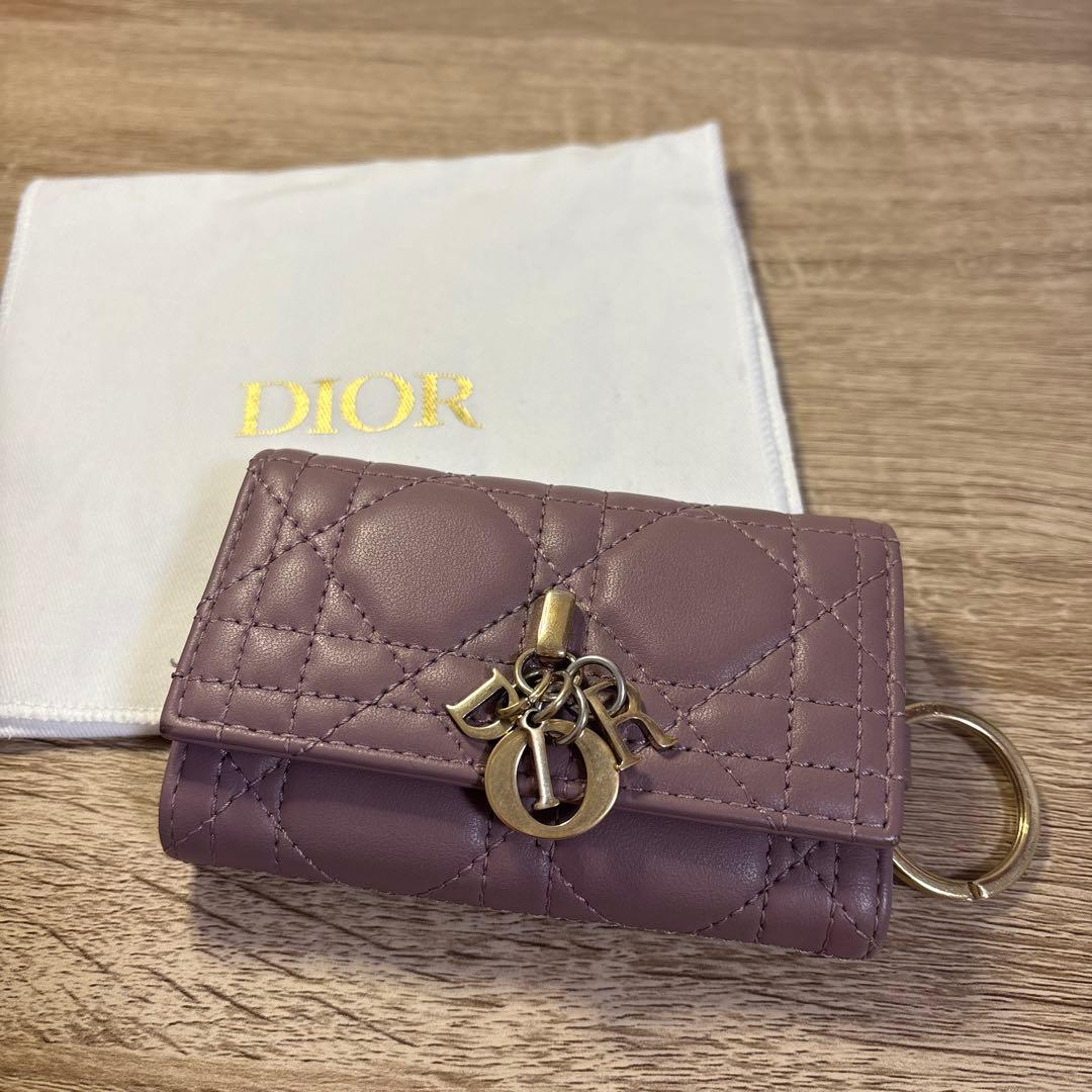 DIOR Dior キーケース　ピンク