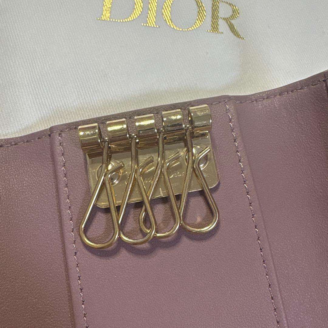 DIOR Dior キーケース　ピンク