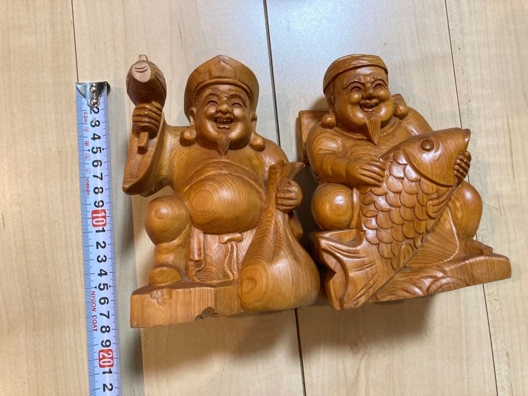 木彫り　七福神
