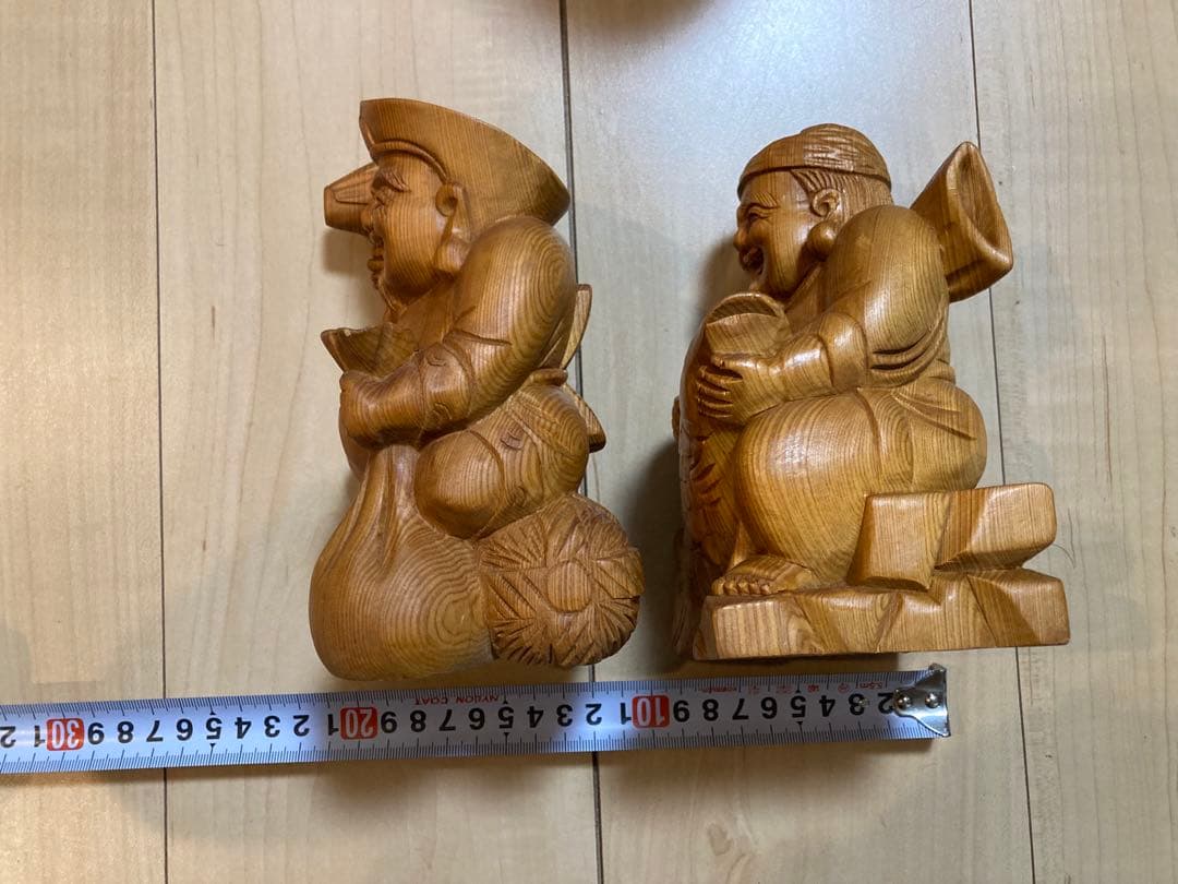 木彫り　七福神