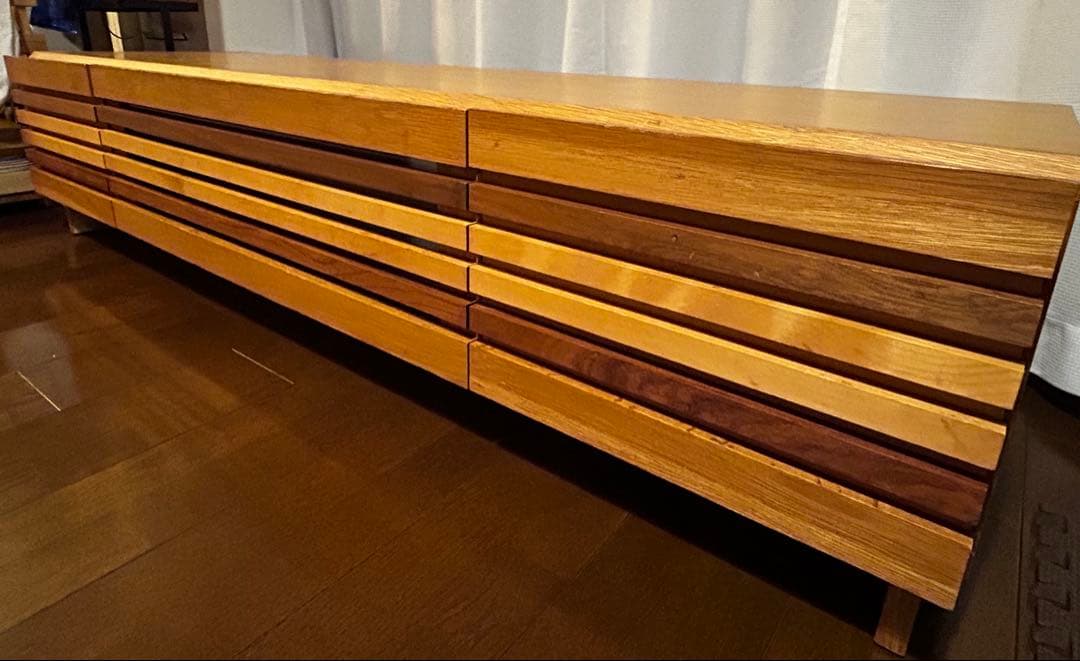 関家具 CRUSH GATE ナチュラルウッド テレビボード スリットデザイン