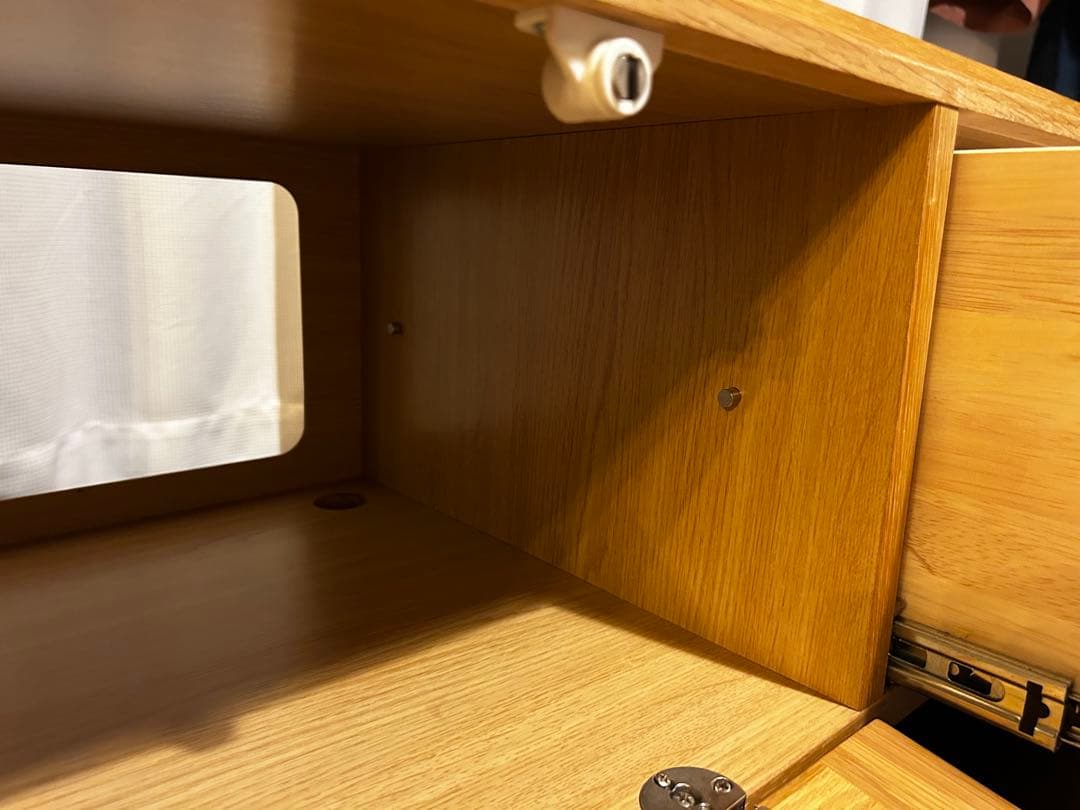 関家具 CRUSH GATE ナチュラルウッド テレビボード スリットデザイン