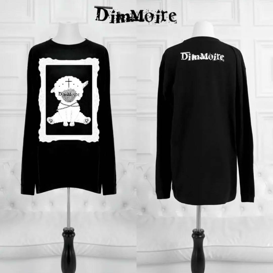 DimMoire❤︎羊ちゃんロンT❤︎ユニセックス❤︎ブラック