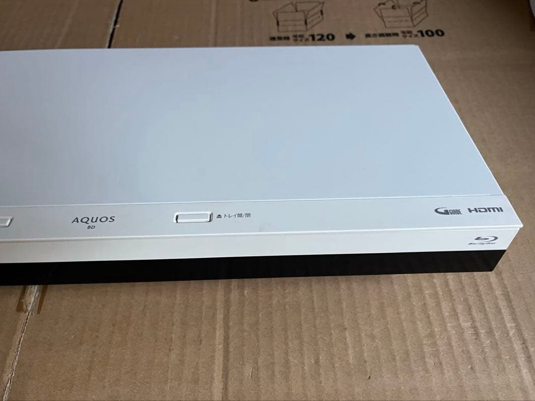 SHARP AQUOS 2B-C10CW2 HDD＆ブルーレイレコーダー