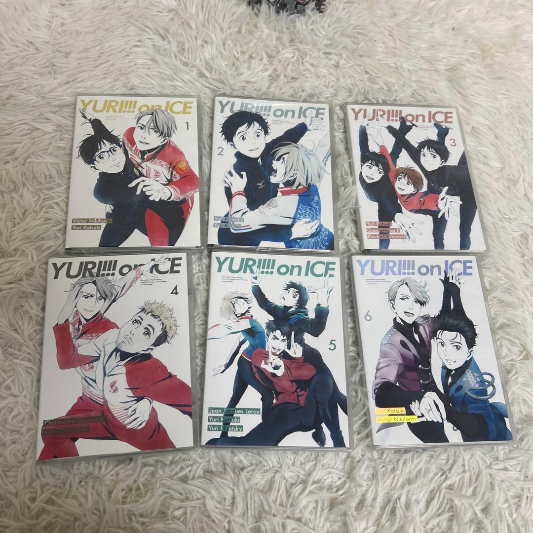 ユーリ!!! on ICE Blu-ray 全6巻セット　ケース付き