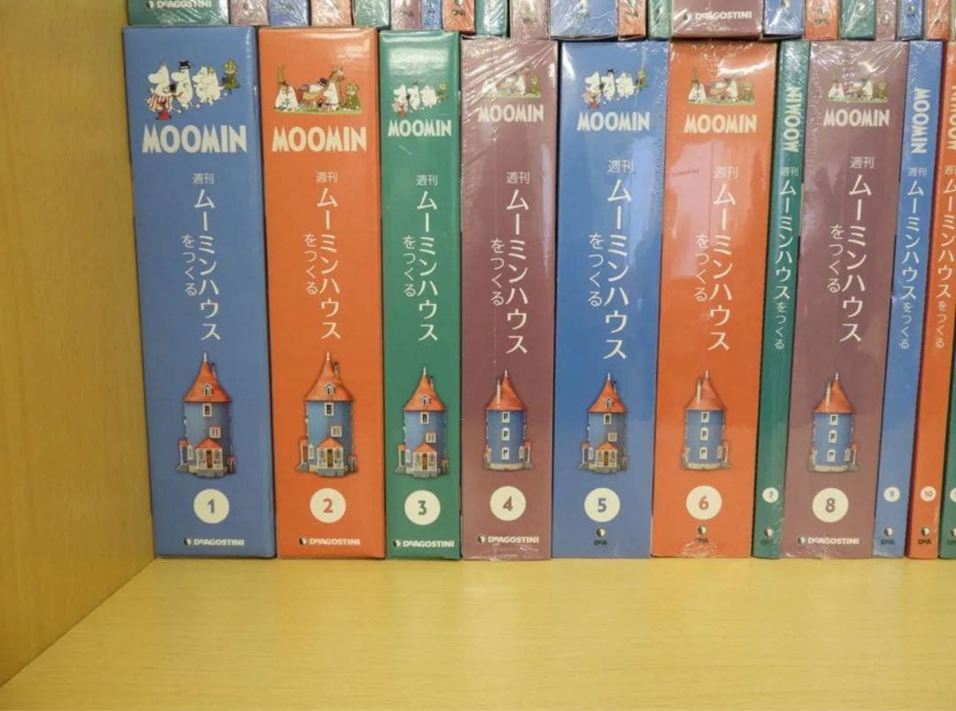ムーミンハウスをつくる 全56巻 未組立