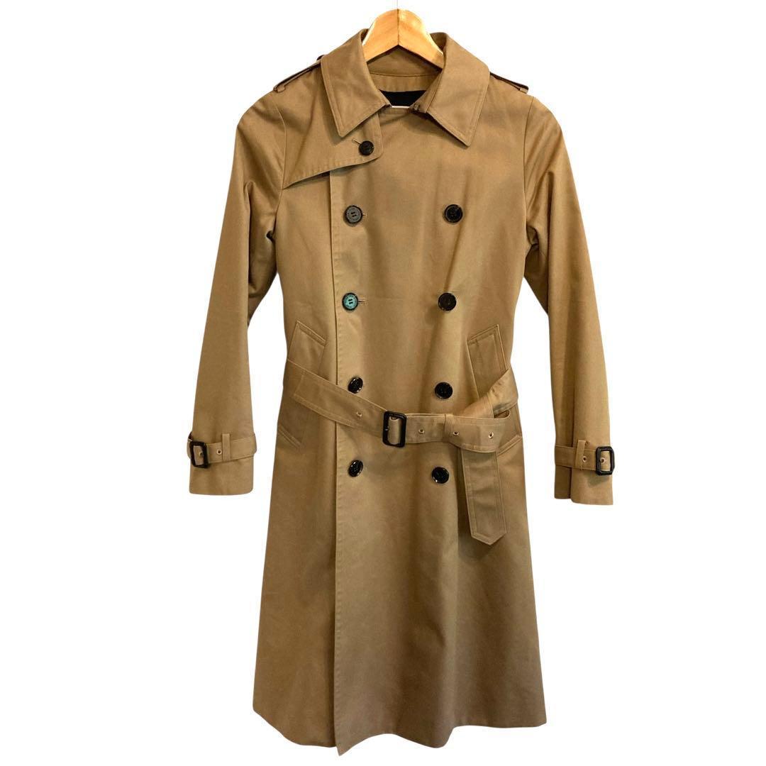 【美品】HYKE トレンチコート 2Way　ウールライナー ベルト付 サイズ1