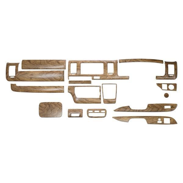 ハイエース200系標準ボディS-GL インテリアパネル16Pナチュラルウッド調