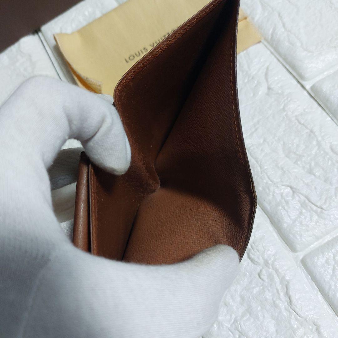 Louis Vuitton ルイヴィトン モノグラム 二つ折財布 付属品付き