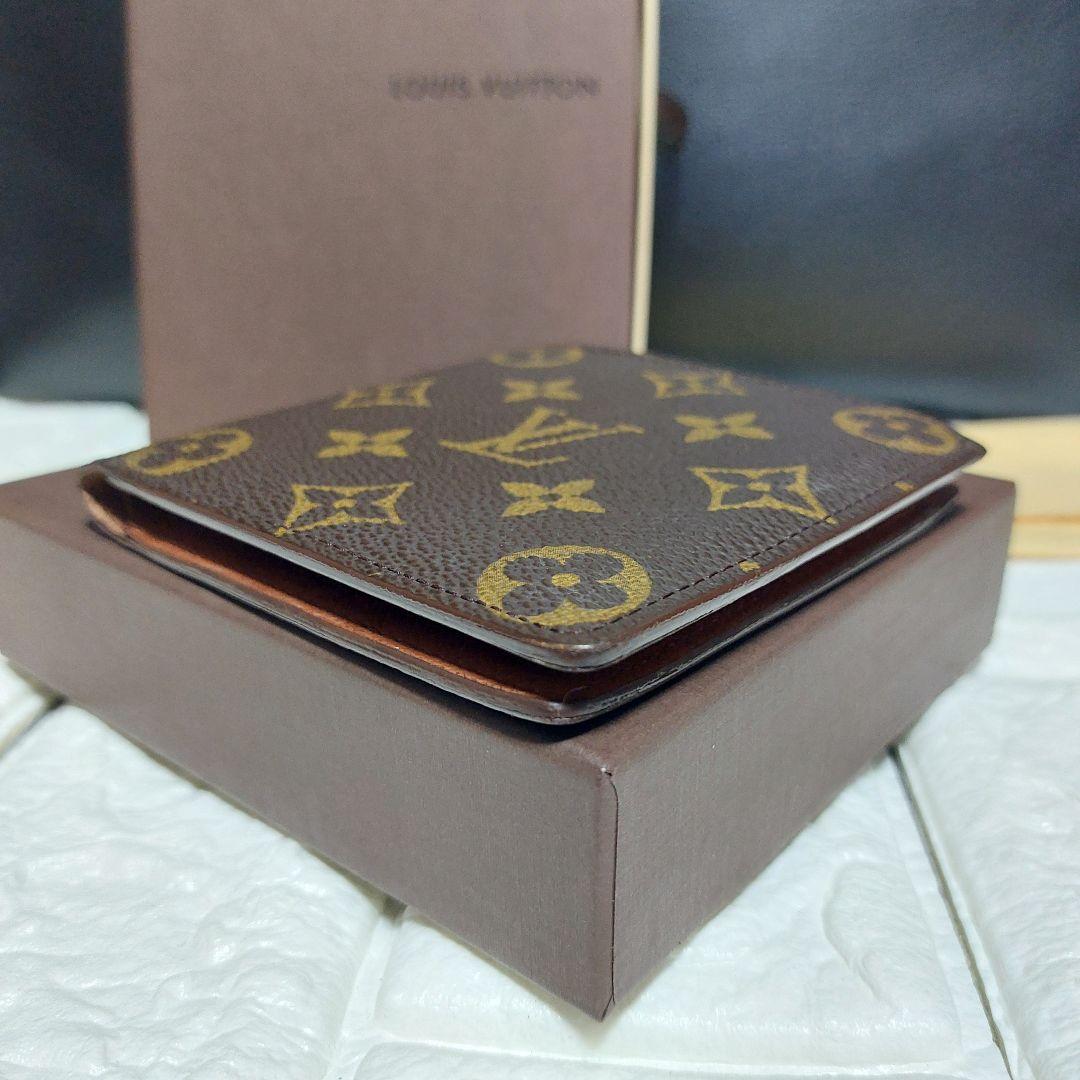 Louis Vuitton ルイヴィトン モノグラム 二つ折財布 付属品付き