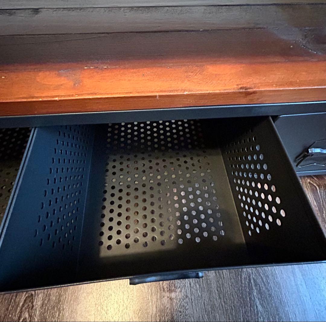 【組立完成品】テレビ台 テレビボード アイアン　スチール