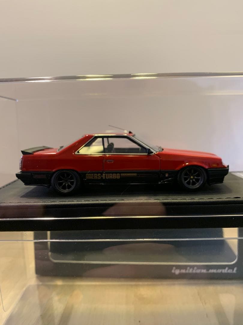 イグニッションモデル　1/43 スカイライン　RS-X ターボC レッド