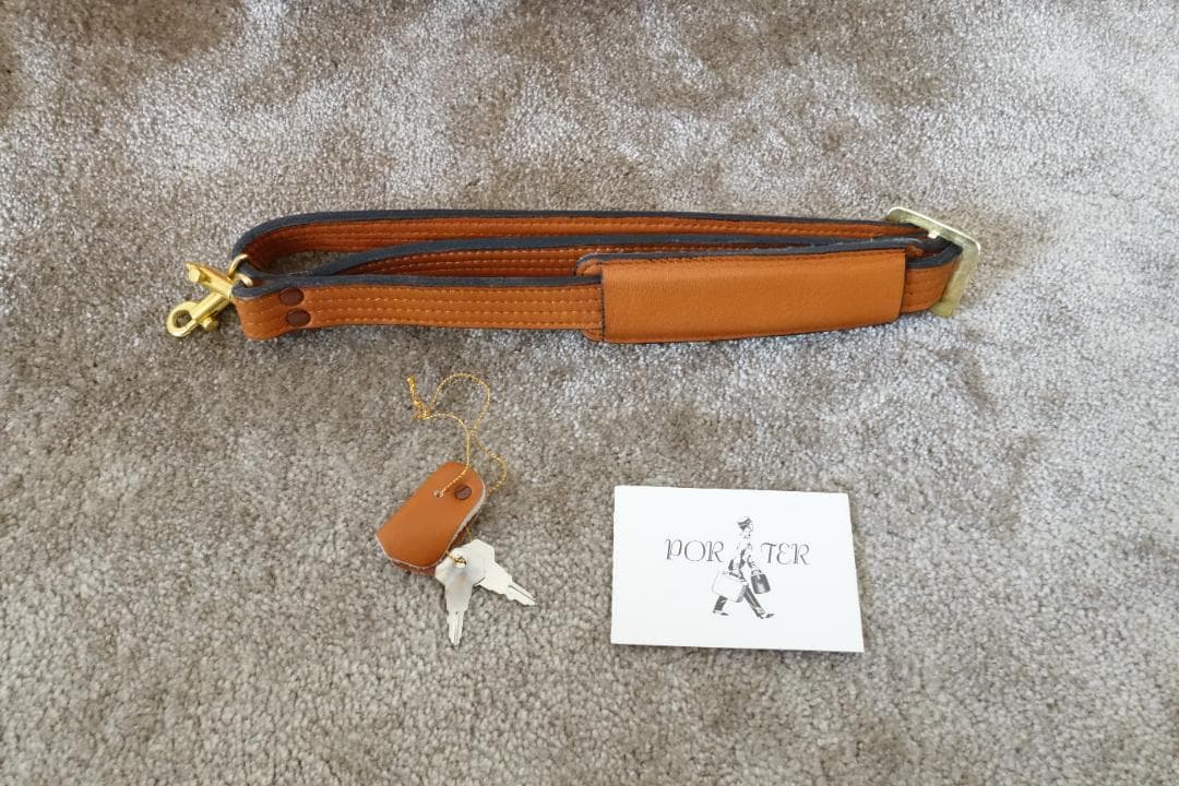 【美品】PORTER / BARON 2WAY ボストンバッグ (革)