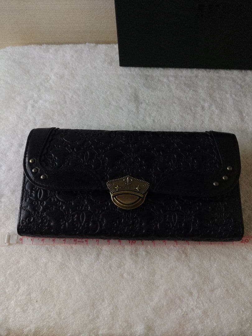 専用ページ アナスイ　長財布　ブラック がま口タイプ