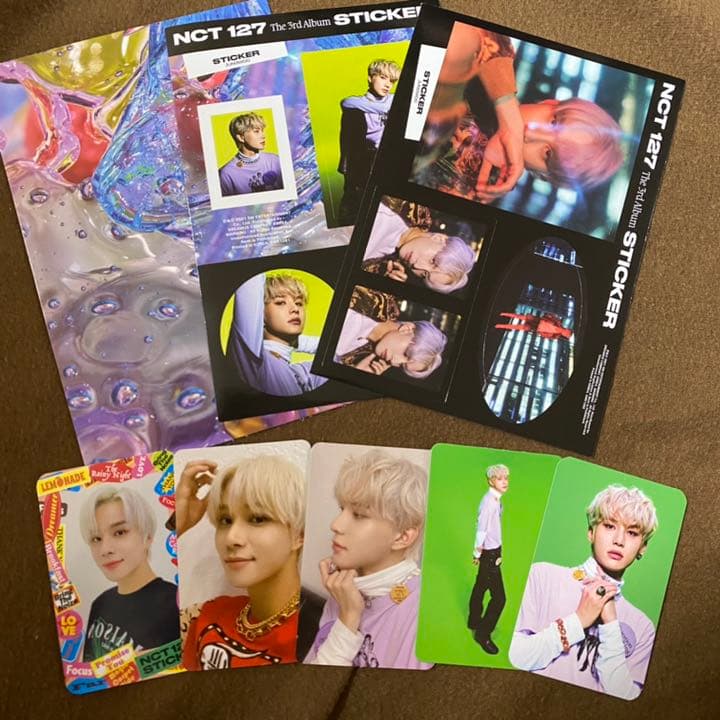 NCT127 sticker トレカ ステッカー ポストカード セット ジョンウ