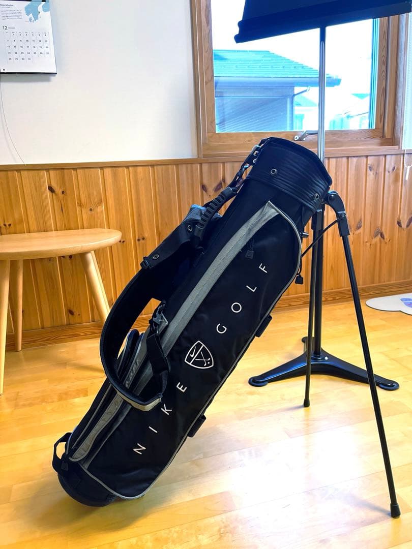 NIKE GOLF スタンド付きキャディバッグ ブラック