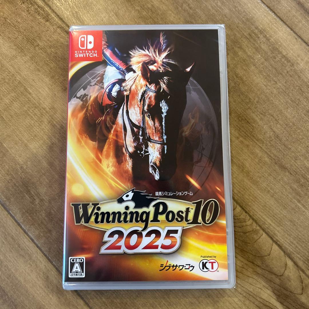 Switch Winning Post 10 2025 通常版　新品未使用