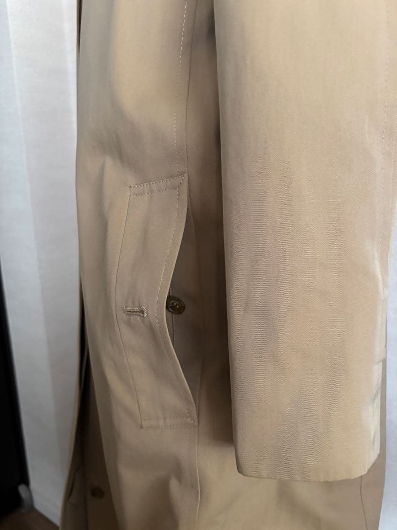 美品☆BURBERRY バーバリー　コート　ステンカラー ノバチェック
