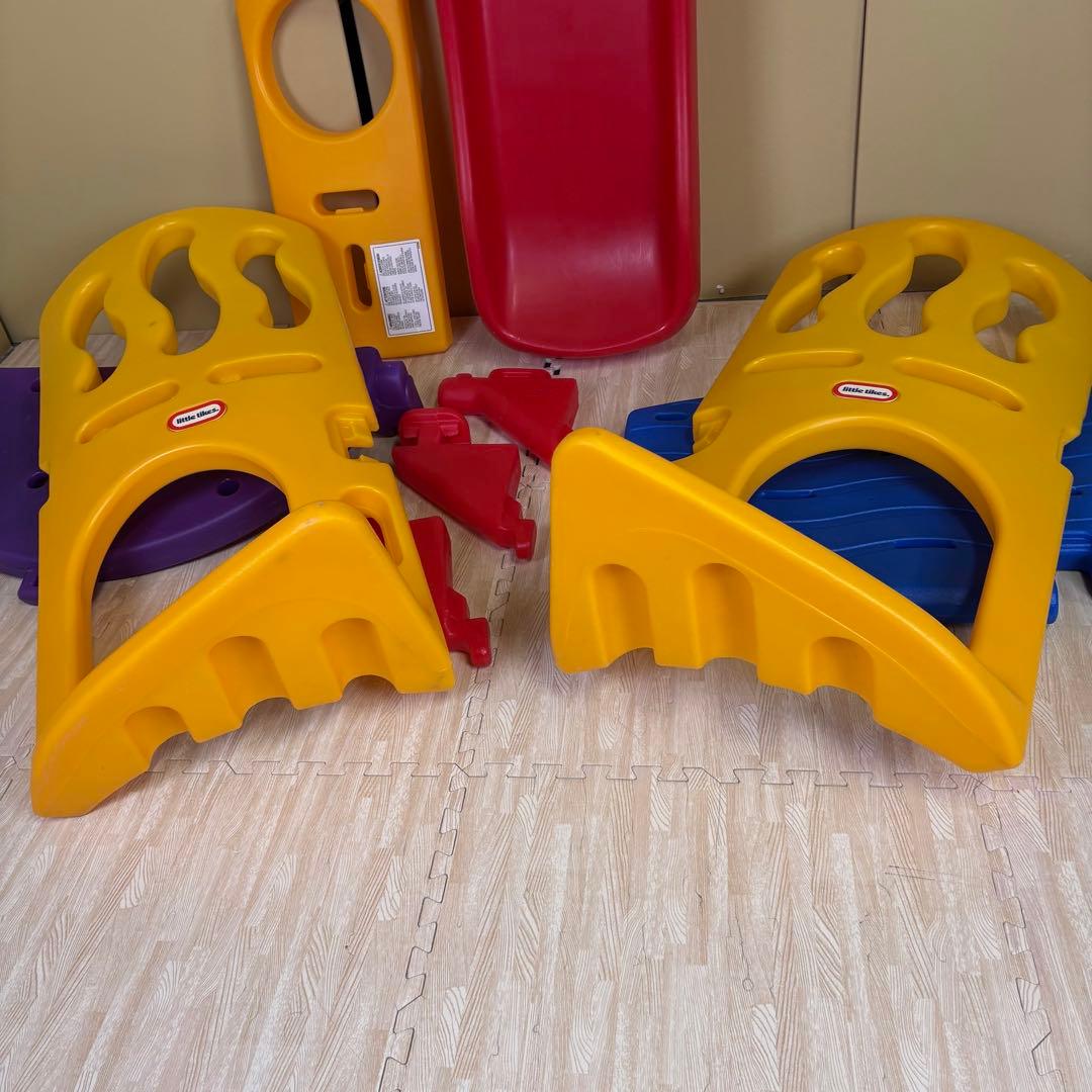 ☆程度良好☆　リトルタイクス　ハイド&スライド　かくれんぼクライマー　室内使用品