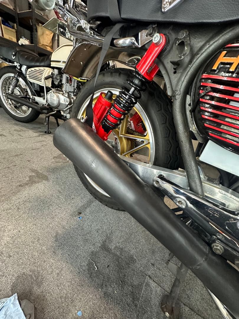 小鉄菅　手曲げ　cb400t.cb250t マフラー