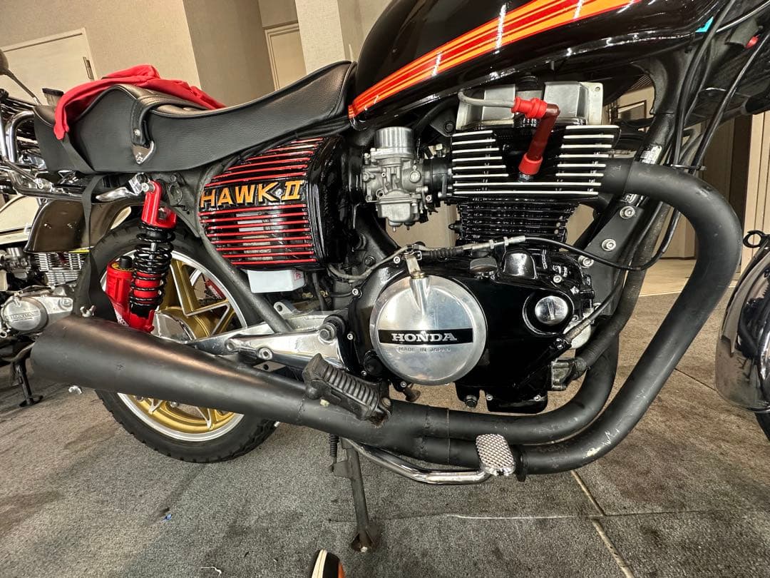 小鉄菅　手曲げ　cb400t.cb250t マフラー