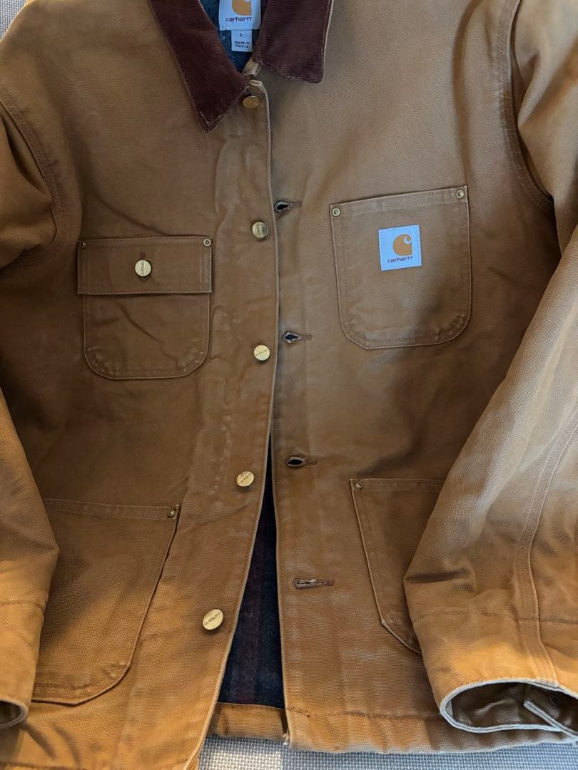 Carhartt ミシガンチョアコートブラウン