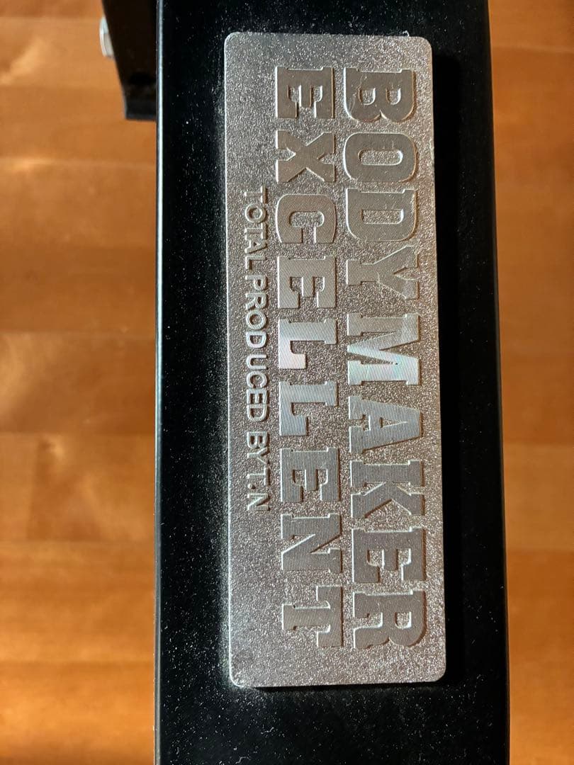 BODYMAKER トレーニングベンチ 黒/黄色