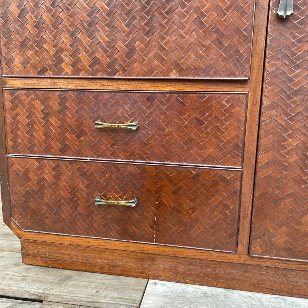 ミッドセンチュリー 戸棚 収納 飾り棚 ヴィンテージ チェスト 家具