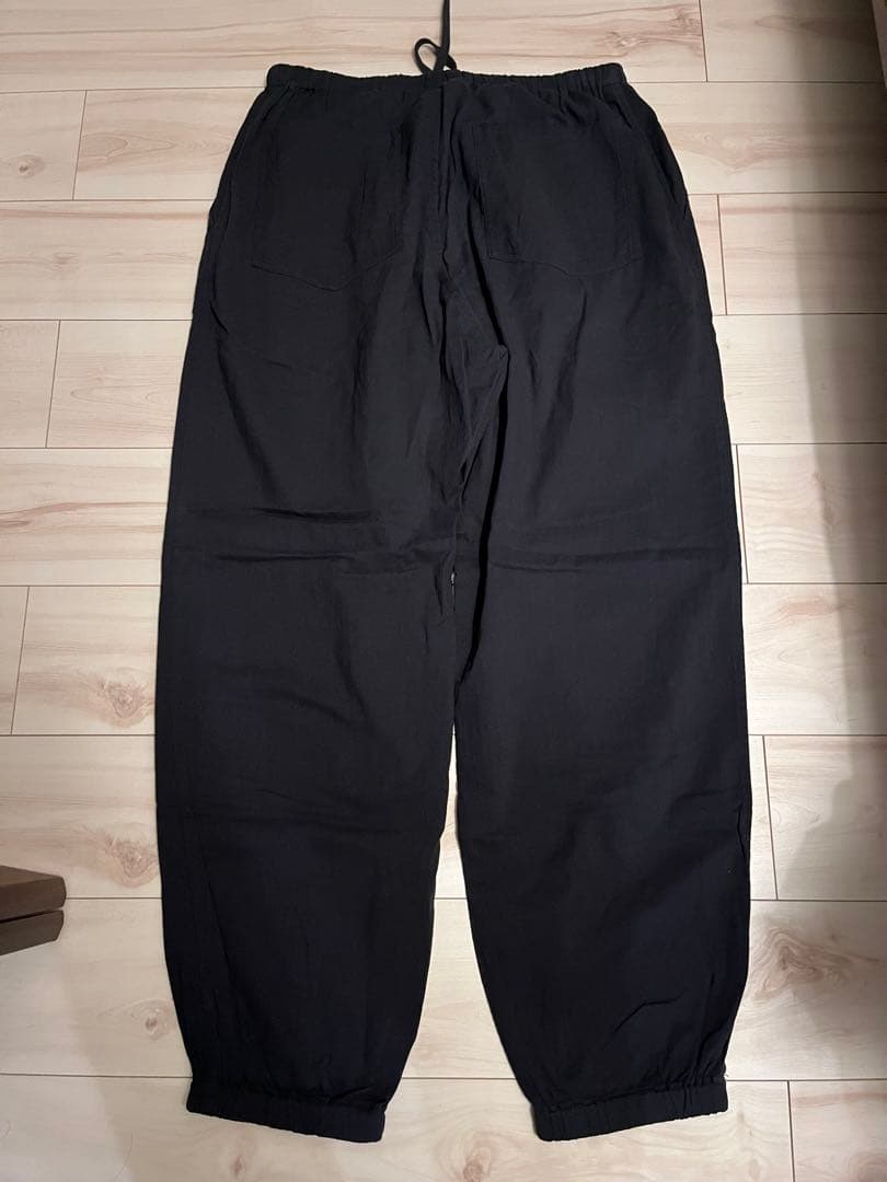 comoli コモリ 22SS 空紡オックス ドローストリングパンツ