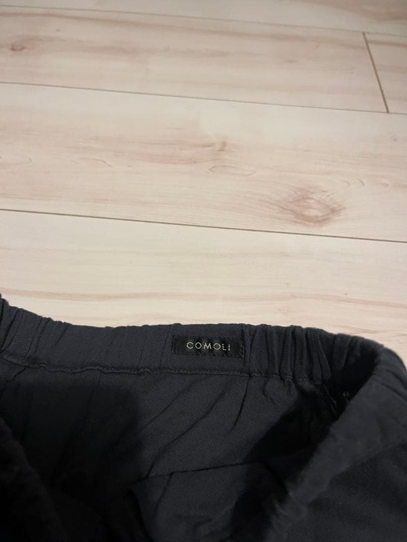 comoli コモリ 22SS 空紡オックス ドローストリングパンツ