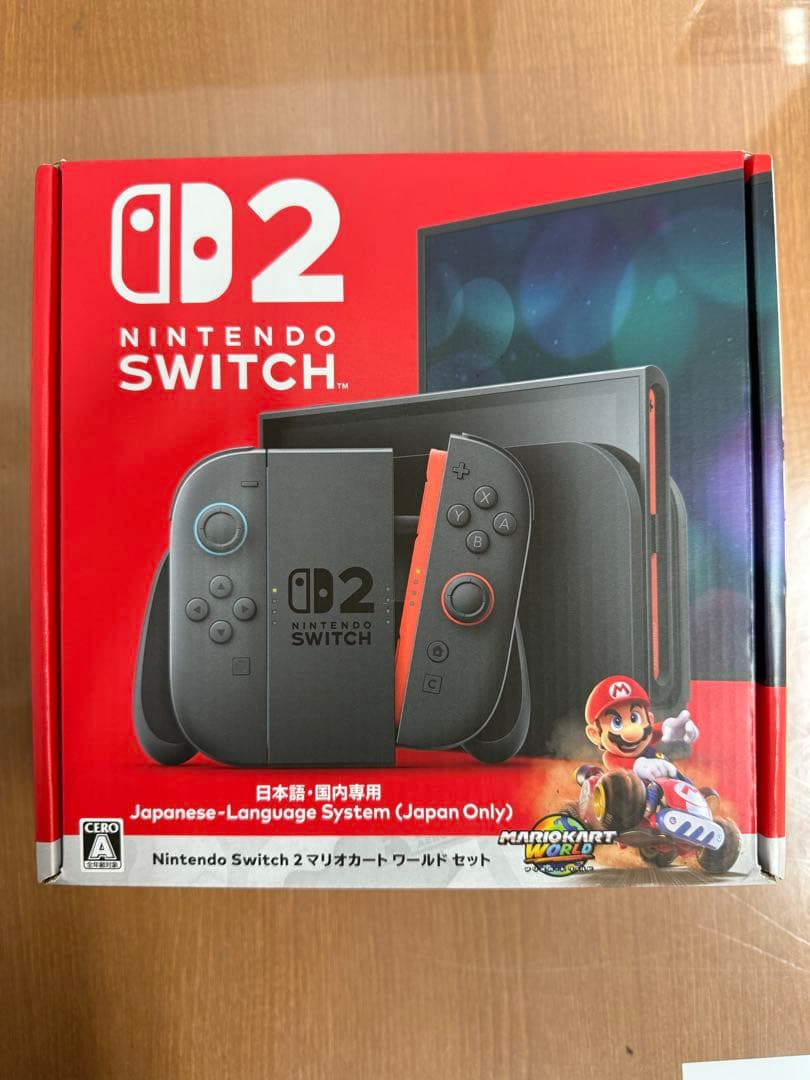 【新品・未使用品】Nintendo Switch 2 マリオカートワールドセット