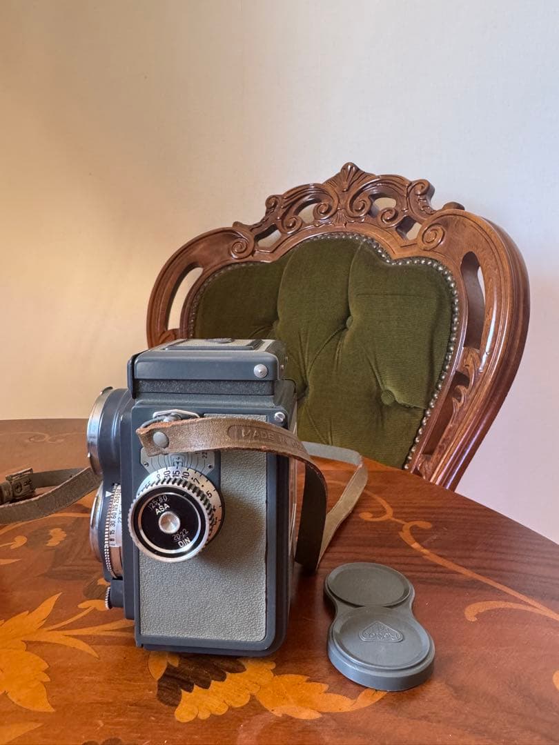 【完動品】Rolleiflex 4×4 二眼レフカメラ baby rollei