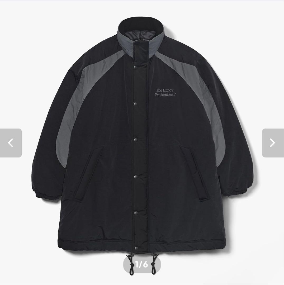 ウェア ennoy PADDED NYLON BENCH COAT