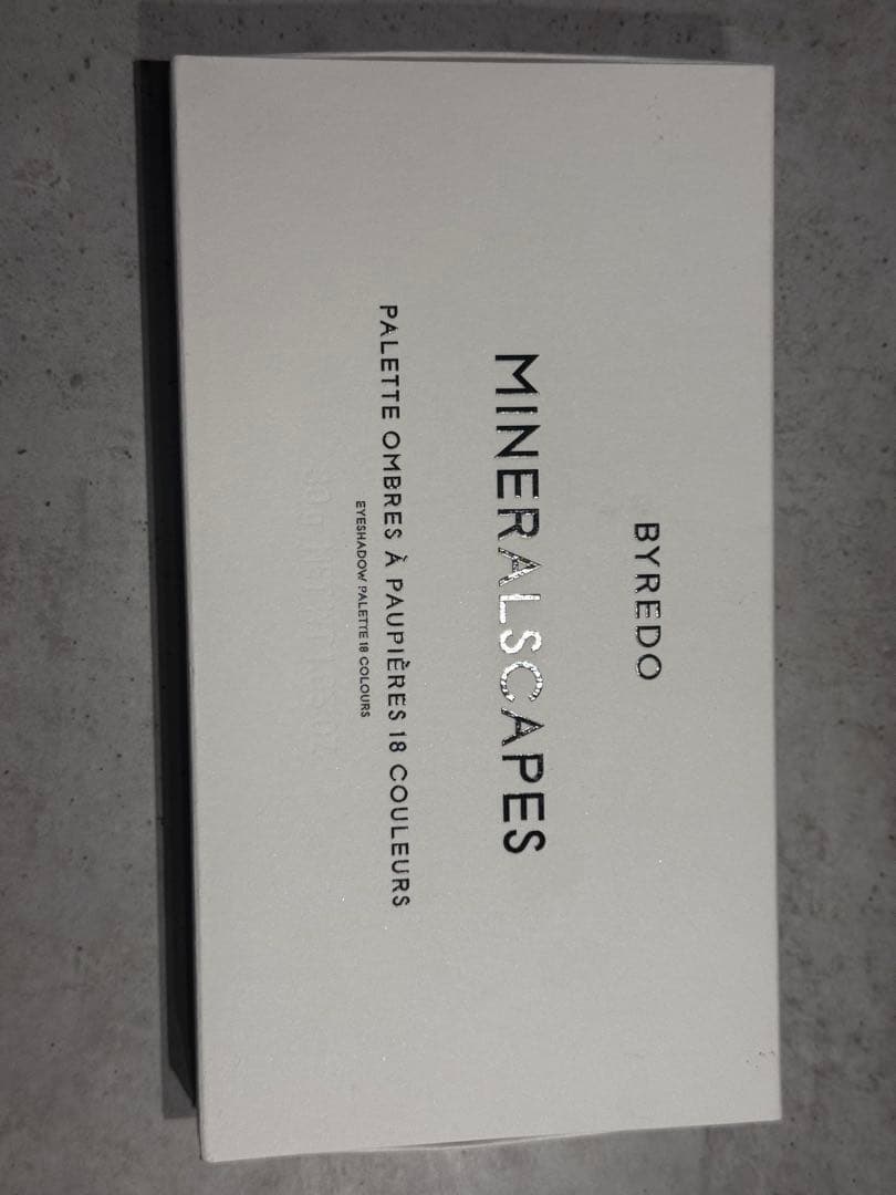Byredo ミネラルスケープ アイシャドウパレットMINERALSCAPES