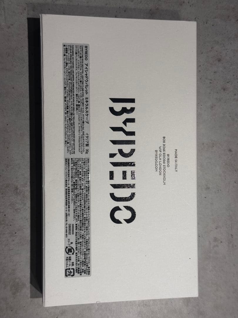 Byredo ミネラルスケープ アイシャドウパレットMINERALSCAPES