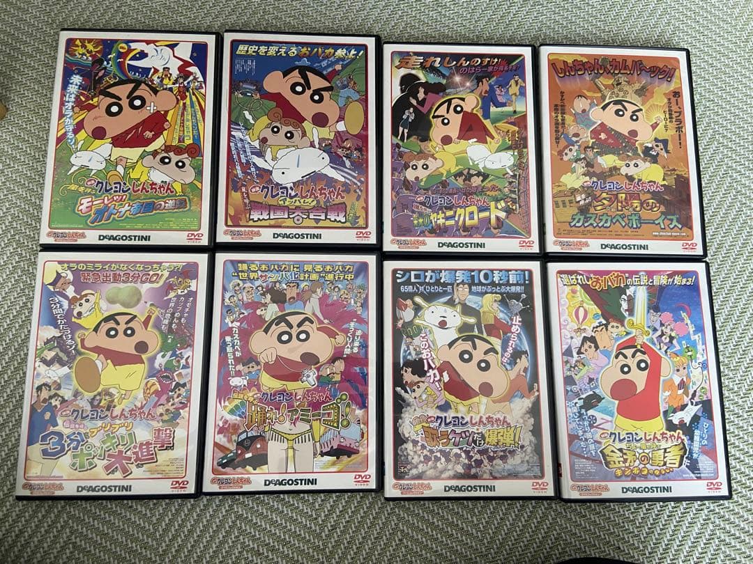クレヨンしんちゃん映画dvdセット（第1作～第23作）　※説明ご一読ください