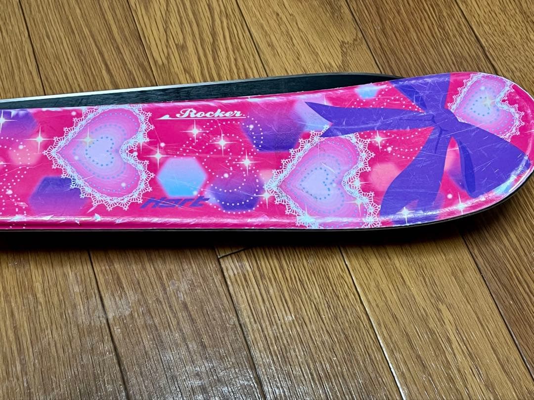 子供用スキー板　ブーツ　ストック　3点セット