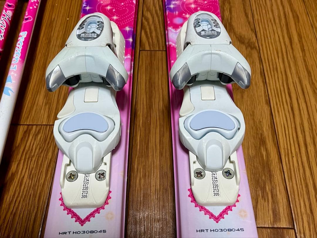 子供用スキー板　ブーツ　ストック　3点セット