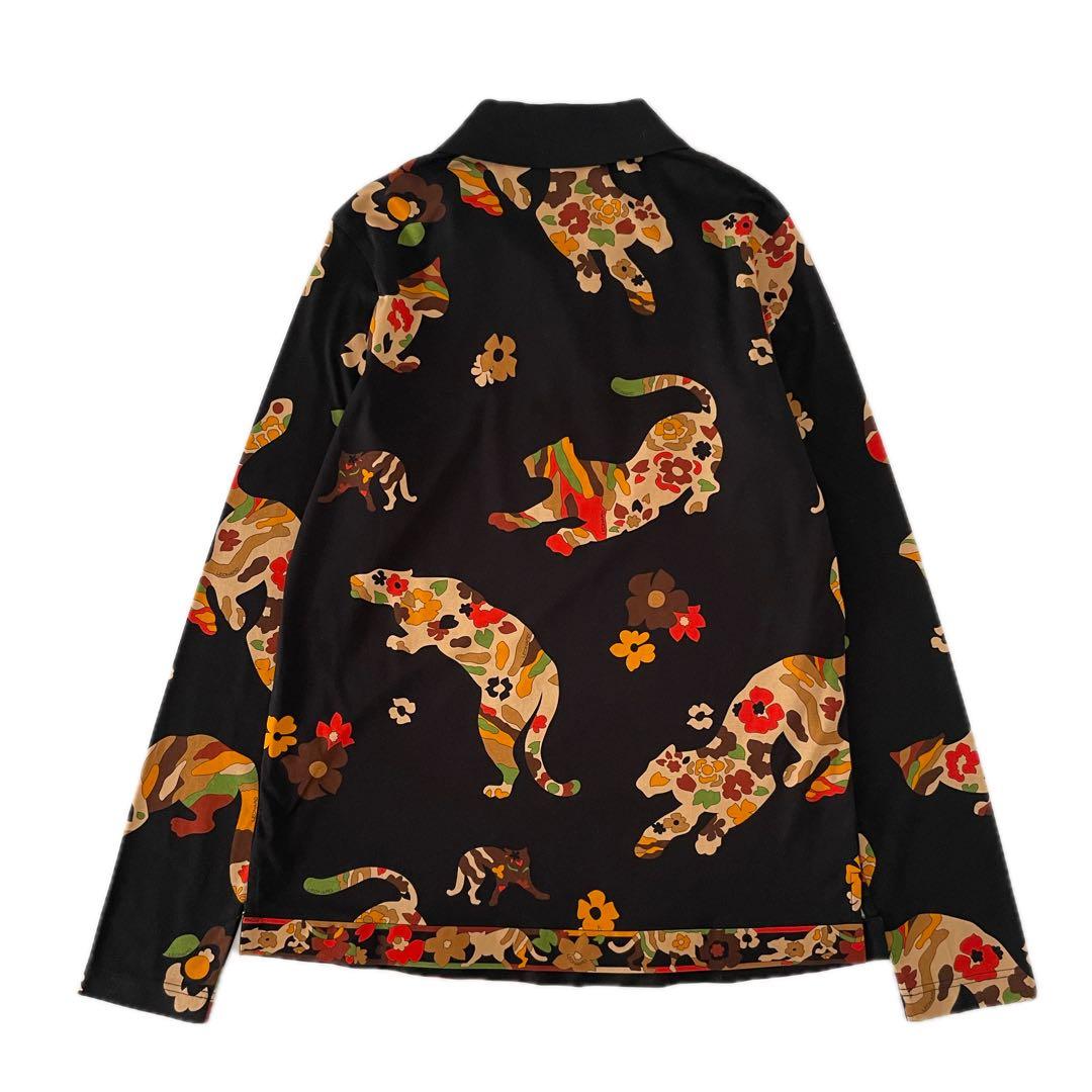 未使用 LEONARD レオナール 総柄 ポロシャツ カットソー 40