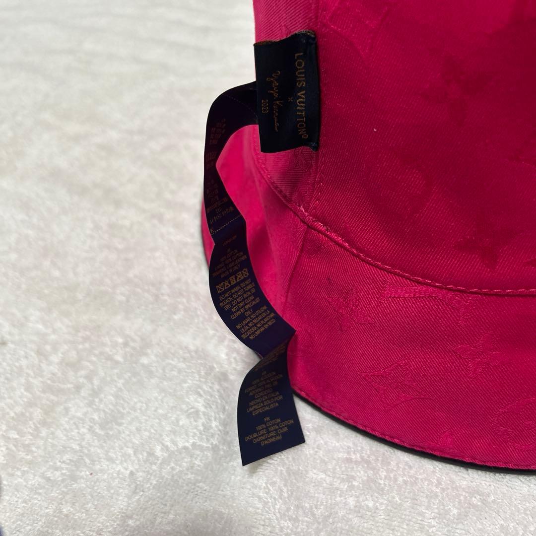 草間彌生×ルイヴィトン　リバーシブルバケットハット美品です♪