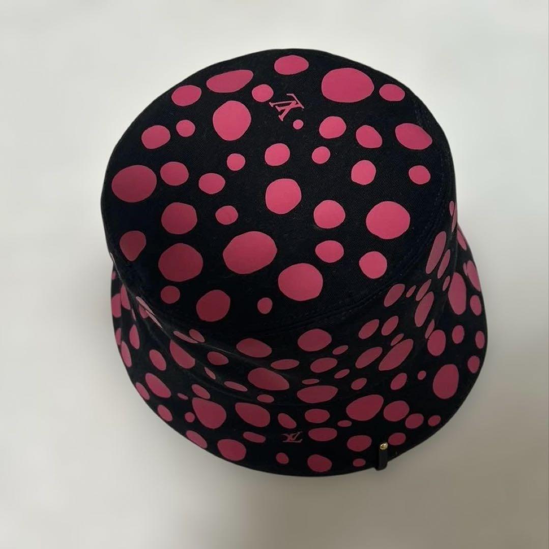 草間彌生×ルイヴィトン　リバーシブルバケットハット美品です♪