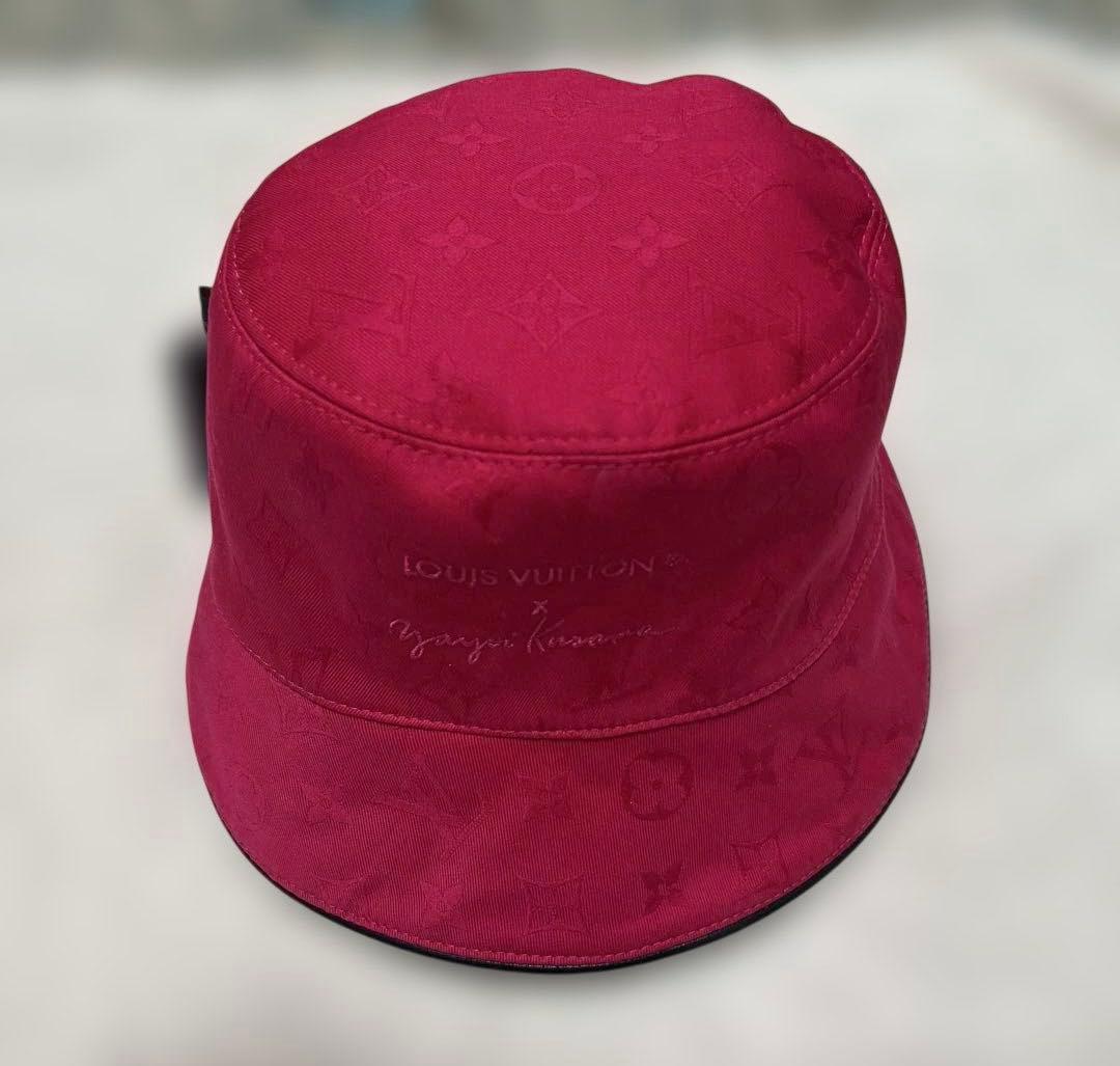 草間彌生×ルイヴィトン　リバーシブルバケットハット美品です♪