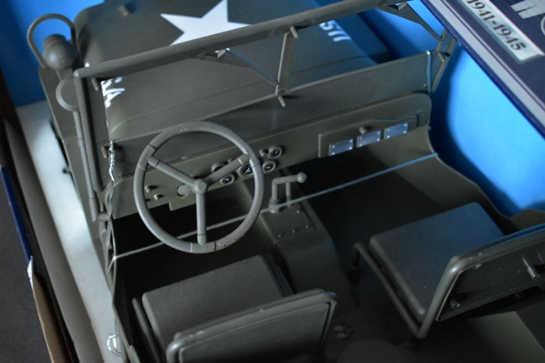 1/6 大型スケール US ウィリス MB ジープ 完成品 GIジョー 米軍