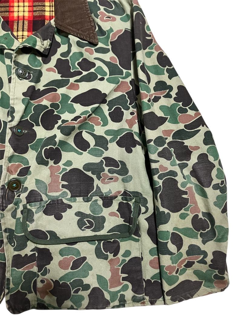 60s 70s BlackSheep ダックハンターカモ　ハンティングジャケット