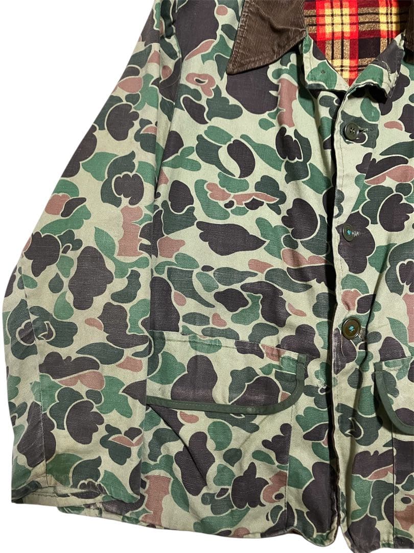 60s 70s BlackSheep ダックハンターカモ　ハンティングジャケット