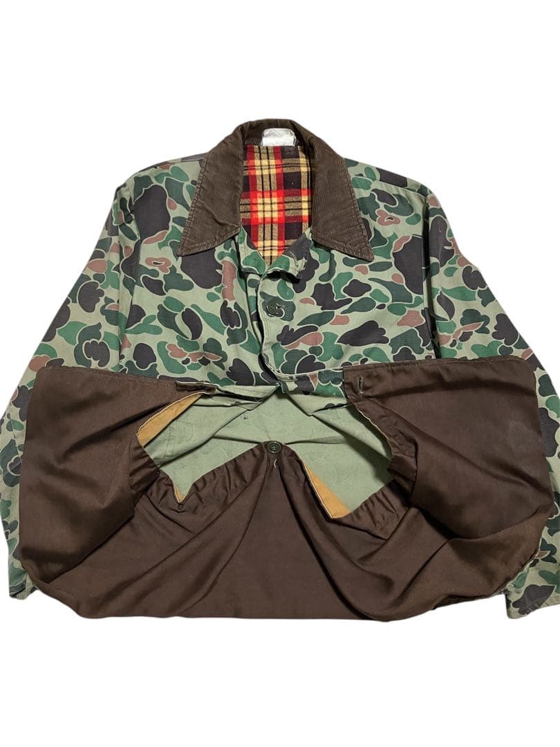 60s 70s BlackSheep ダックハンターカモ　ハンティングジャケット