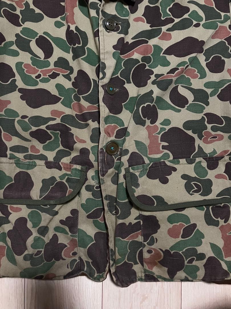 60s 70s BlackSheep ダックハンターカモ　ハンティングジャケット